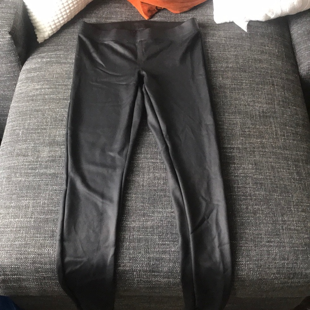 Faux leather leggings